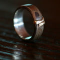 Mokume Gane Commission wedding ring